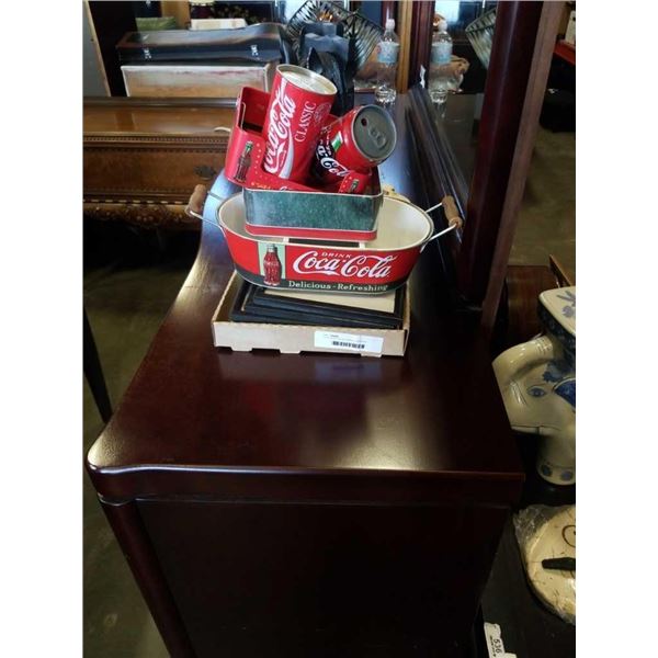 Lot of Coca-Cola and eastern collectibles
