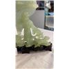 Image 3 : HAND CRAFTED EASTERN SCULPTURE - JADE LIKE
