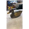 Image 2 : BRASS DECOR, DUCK, SPITOON, AND COPPER URN - NO LID