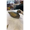 Image 3 : BRASS DECOR, DUCK, SPITOON, AND COPPER URN - NO LID