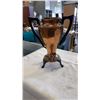 Image 7 : BRASS DECOR, DUCK, SPITOON, AND COPPER URN - NO LID