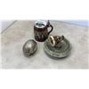 Image 1 : German stein and 2 vintage nutcrackers
