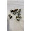 Image 1 : LOT OF VINTAGE THIMBLES - STERLING, CLOISONNE, ETC