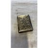 Image 5 : ART DECO BOX W SILVER PLATE CIGARETTE CASE AND TONGS