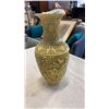 Image 1 : HIGHLY CARVED 13 INCH EASTERN VASE