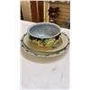 Image 1 : ROYAL WINTON GRIMWADES BOWL, WOODS AND SONS BURSLUM PLATTER, AND STAFFORDSHIRE WILD DUCKS PLATTER