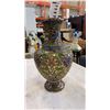 Image 5 : 1 FOOT TALL CLOISONNE VASE