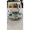 Image 20 : 7 CHINA CUPS AND SAUCERS - LIMOGES, QUEEN ANNE, CASTLE, GROSVENOR, RADFORDS, 2 ROYAL ALBERT