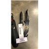 Image 4 : 2 sets of new throwing knives and 2 folding knives