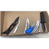 Image 2 : 6 new pocket knives with new Columbia, buker and AFD folding knives