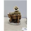 Image 3 : 4 VINTAGE HAND PAINTED FIGURES