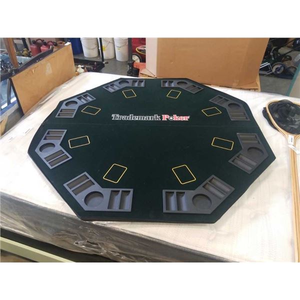 8 person folding poker table top