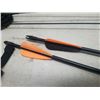 Image 8 : YOUTH COMPOUND BOW WITH WRISTGUARD AND 2 ARROWS