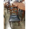 Image 5 : MCM dining table with leaf and 6 chairs 38 INCH WIDE X 56 LONG X 30 TALL WITH 11 INCH LEAF