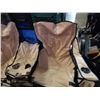 Image 4 : Beige Tera gear double folding camp chair