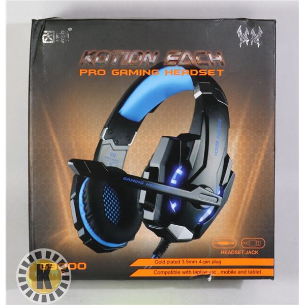 HEADSET PRO GAMING KOTION G9000