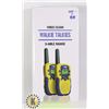 Image 1 : WALKIE TALKIES PACKAGE OF 2, 3 MILE RANGE