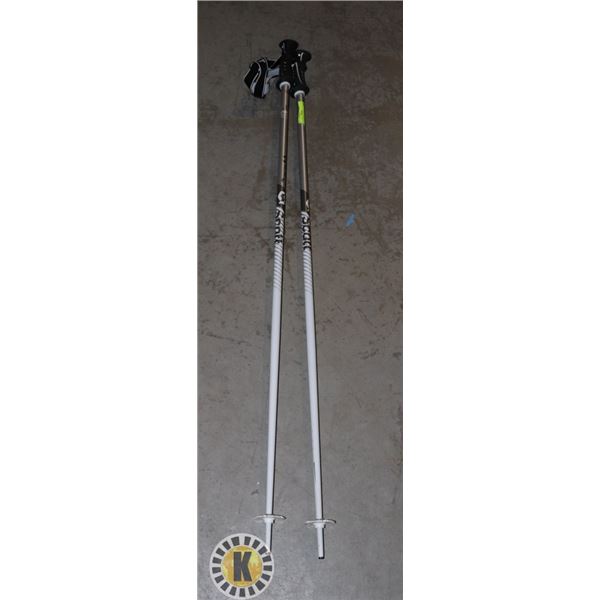 115 CM DOWNHILL SKI POLES, USED, PROBLEM FREE