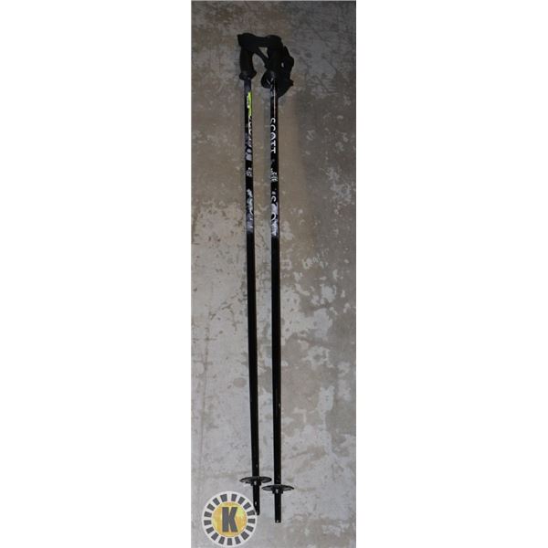 120 CM DOWNHILL SKI POLES, USED, PROBLEM FREE