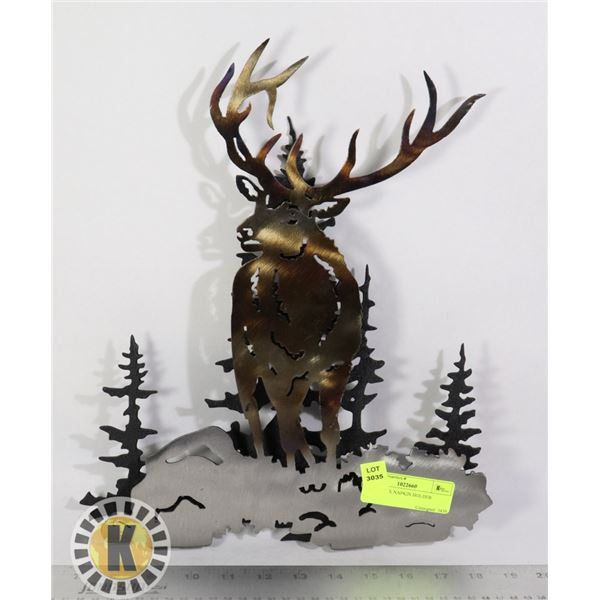 METAL ELK NAPKIN HOLDER