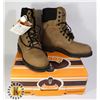 Image 1 : NEW STEEL TOE WORK BOOTS SIZE 7