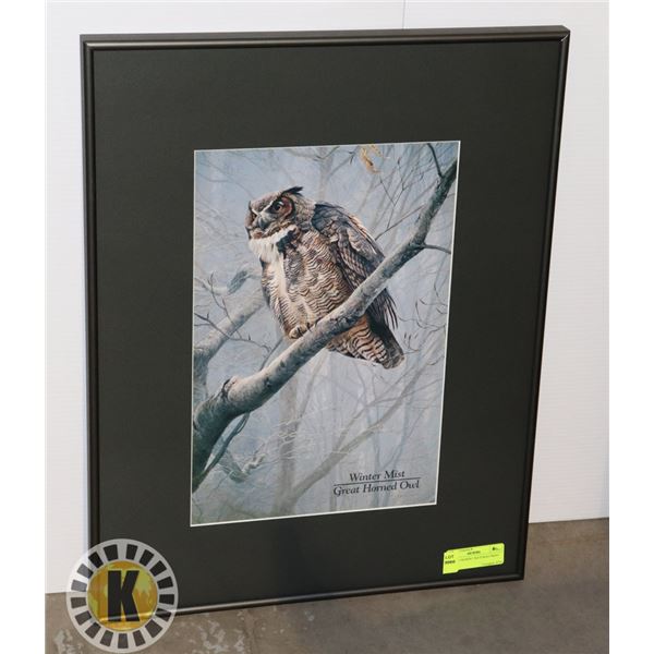 FRAMED ROBERT BATEMAN PRINT