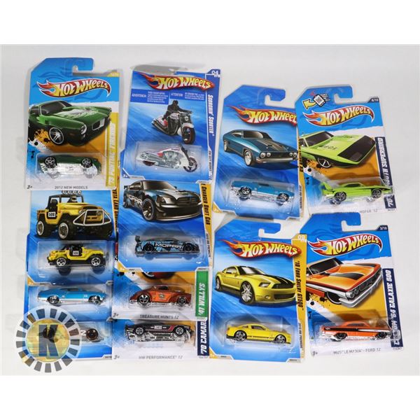 HOTWHEELS ASSORTED BAG OF 12