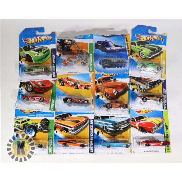 HOTWHEELS ASSORTED BAG OF 12