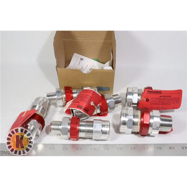 BUNDLE OF EXPLOSION PROOF TEK CONNECTORS