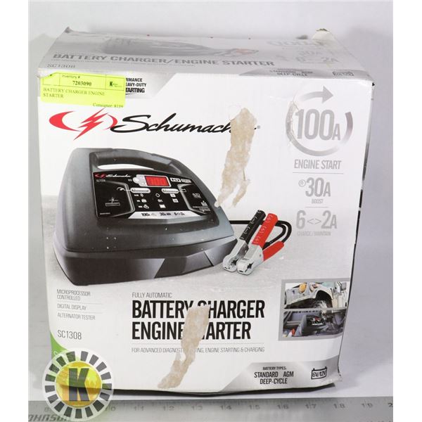 BATTERY CHARGER ENGINE STARTER