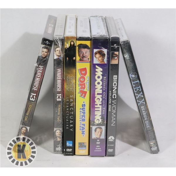 BUNDLE OF NEW DVD SERIES SETS INCLUDING LEXX,