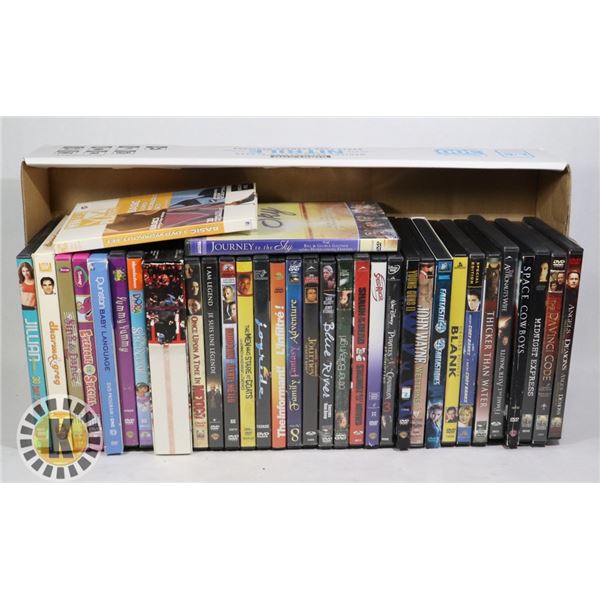 LARGE FLAT OF ASSORTED DVD`S
