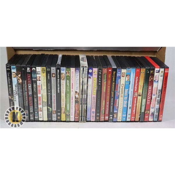 LARGE FLAT OF ASSORTED DVD`S