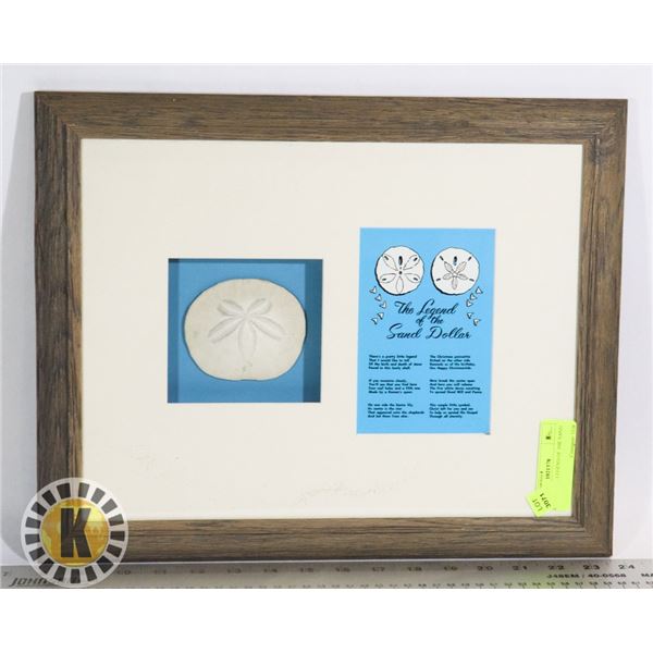 FRAMED THE LEGEND OF THE SAND