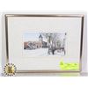 Image 1 : FRAMED PRINT OLD STRATHCONA EDMONTON