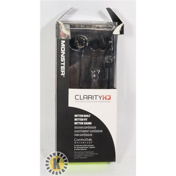 HEADPHONES CORDED MONSTER