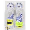 Image 1 : 2 PACK OF HEAD PHONES JVC WIRED