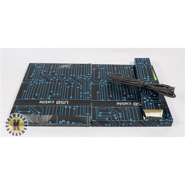 BUNDLE OF APPLE CHARGE CABLES