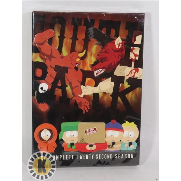 SOUTH PARK DVD TWENTY SECOND SEASON