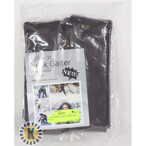 SCARF INFINITY NECK GAITER OFF BLACK