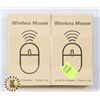 Image 1 : LOT OF TWO WIRELESS MICE
