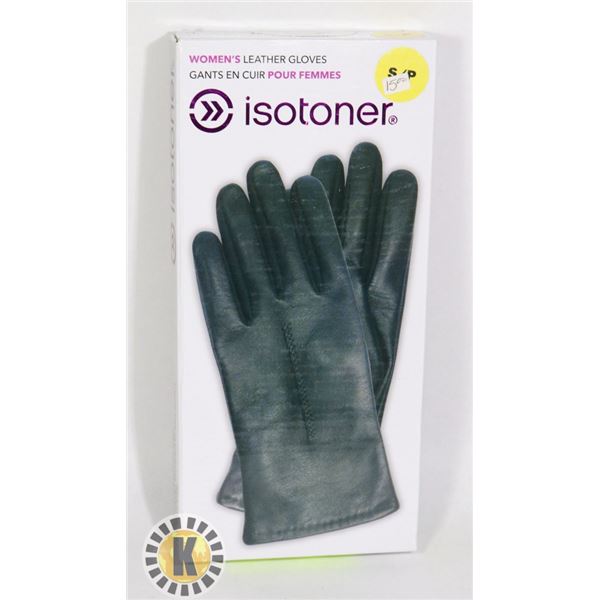 ISOTONER WOMEN'S LEATHER GLOVES