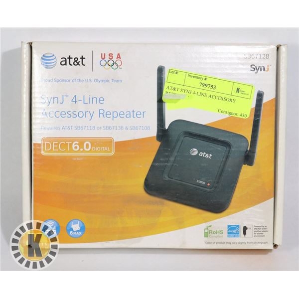 AT&T SYNJ 4-LINE ACCESSORY REPEATER