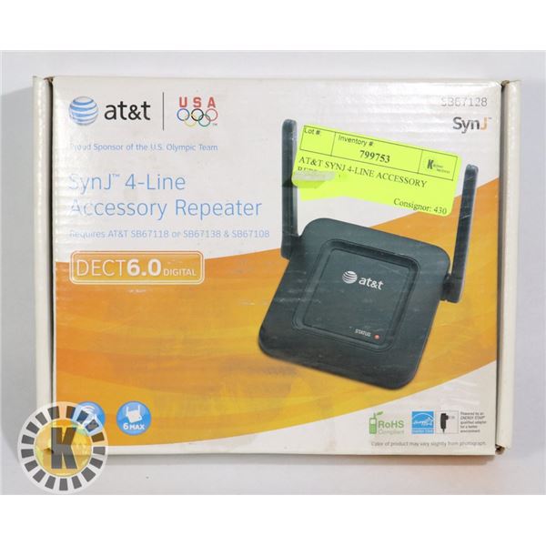 AT&T SYNJ 4-LINE ACCESSORY REPEATER