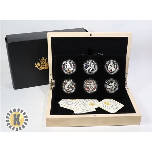 ORIGINAL 6 NHL SOLID STERLING SILVER GOALIE $10 CO