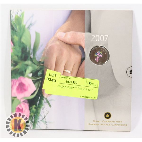 2007 CANADIAN MINT  PROOF SET