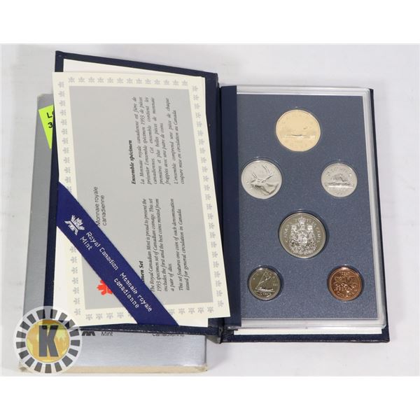 1993 CANADIAN SPECIMEN COIN SET