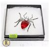 Image 1 : LARGE SPIDER RHINESTONE BROOCH