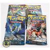 Image 1 : x4 POKEMON COLLECTORS BOOSTER PACKS OF CARDS, NEW