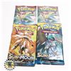 Image 1 : x4 POKEMON COLLECTORS BOOSTER PACKS OF CARDS, NEW
